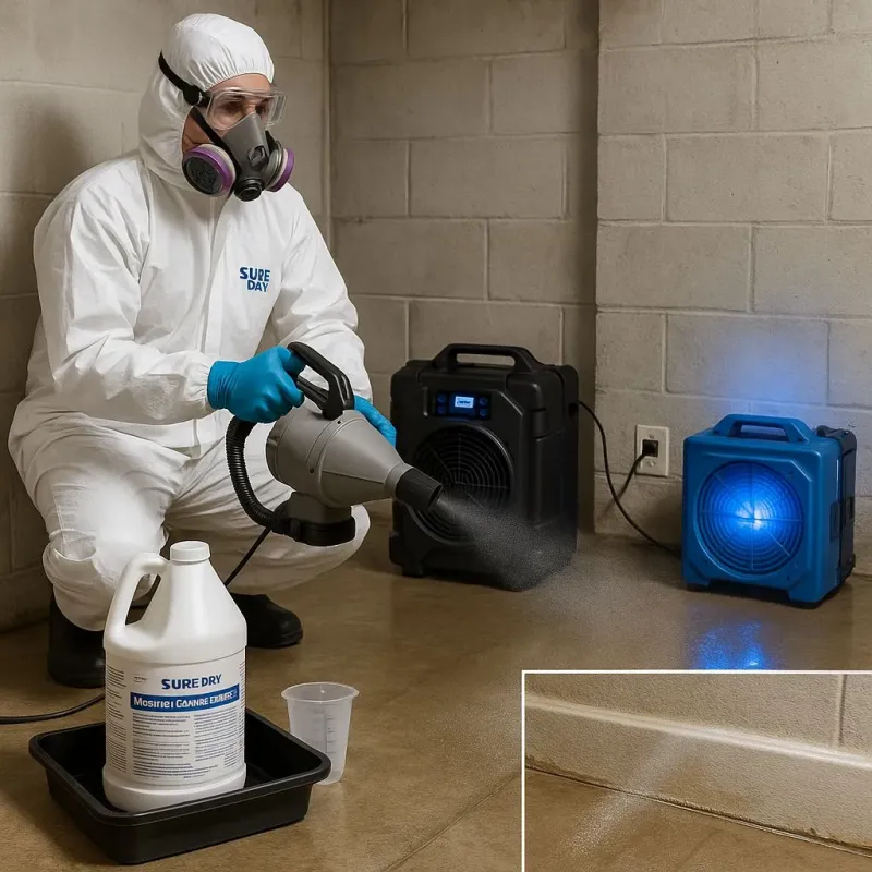 Sanitization and Odor Removal process in Jacksonville, TX