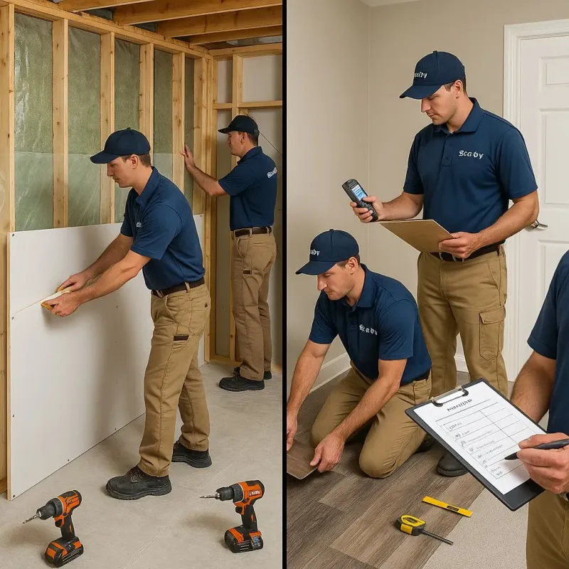 Repairs and Reconstruction process in Jacksonville, TX