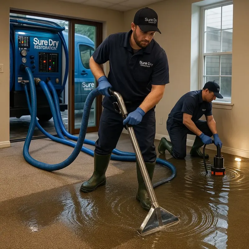 Water Extraction and Removal process in Jacksonville, TX